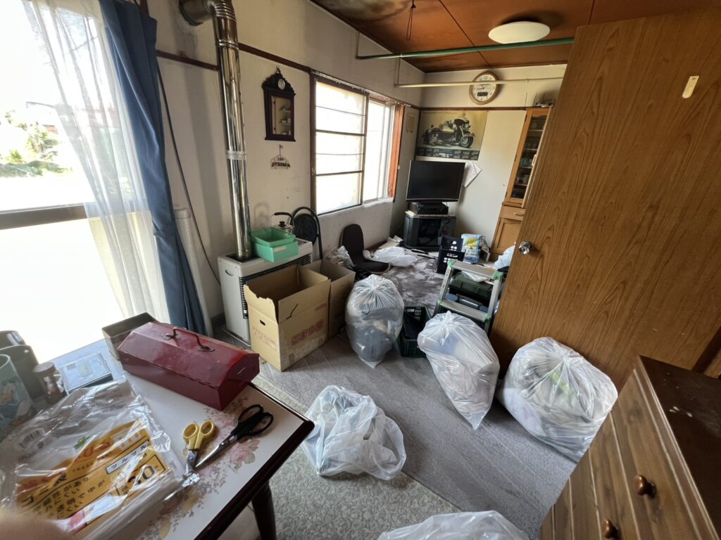 【滝川市】Y様宅で遺品整理を行いました